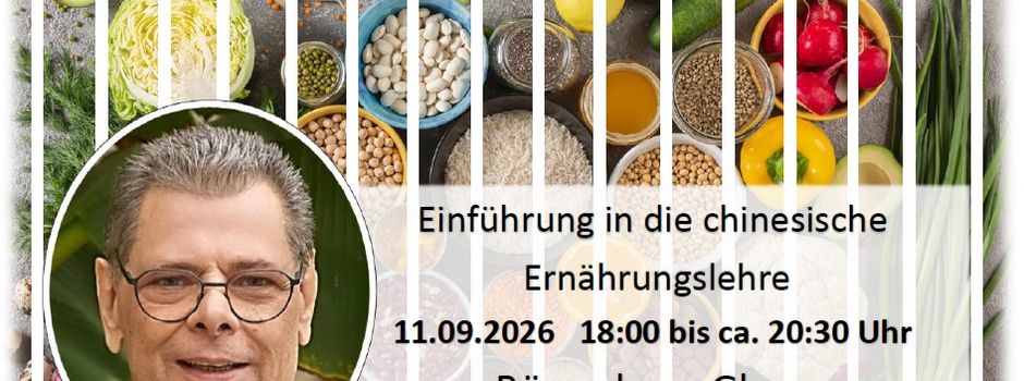 Einführung in die chinesische Ernährungslehre