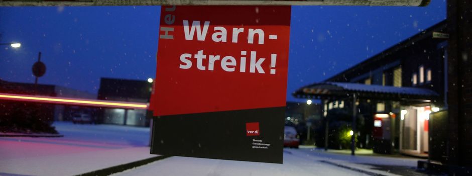 Ganztägige Warnstreiks im ÖPNV - Verdi fordert Entlastung