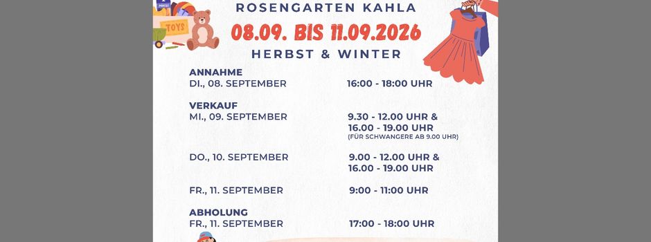Spielzeug- und Kinderkleidermarkt