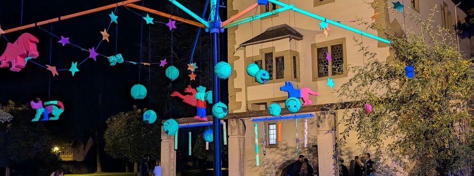 Heute im Schlosspark: Nacht 2 der Neonkerwe