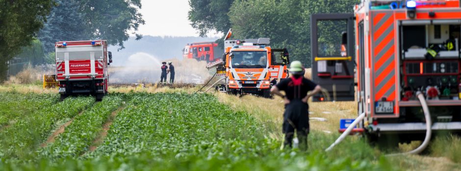 Riesen-Brand in Wiesbaden: Mutter und Kind in Haus gefangen