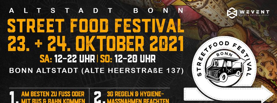 Street Food Festival in der Bonner Altstadt