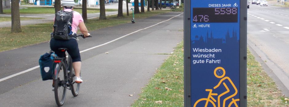 Neue „Radzählstellen“ in Wiesbaden: Das steckt dahinter