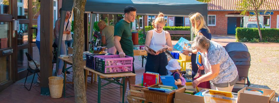 Lesestube lädt zum Bücherflohmarkt ein