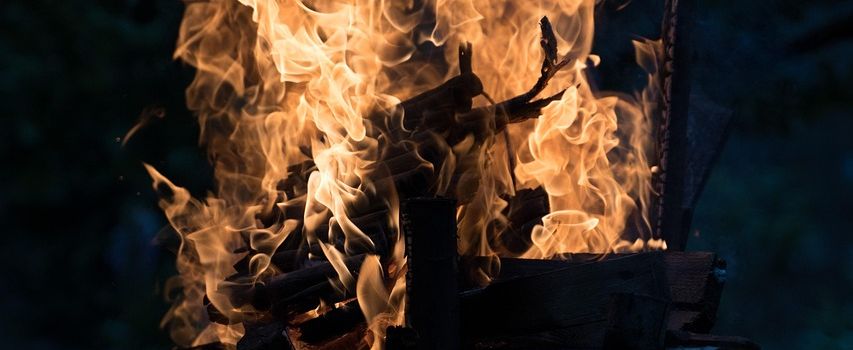 Laternenumzug und Herbstfeuer in Mirow 