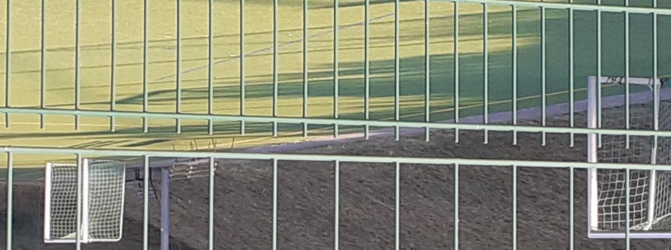 Unser Sportplatz glänzt wieder.