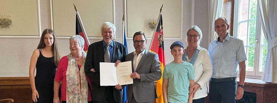 SGD-Nord-Präsident würdigt ehrenamtliches Engagement von Klaus Krämer aus Hattert🏅