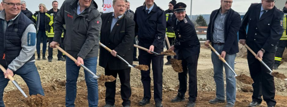 Spatenstich für das neue Söhrer Feuerwehrhaus