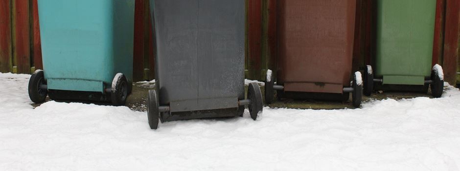 Abfallwirtschaftsbetrieb: Glatteis – Müllabfuhr fällt aus