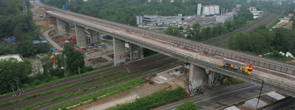 Wann die Salzbachtalbrücke gesprengt werden soll