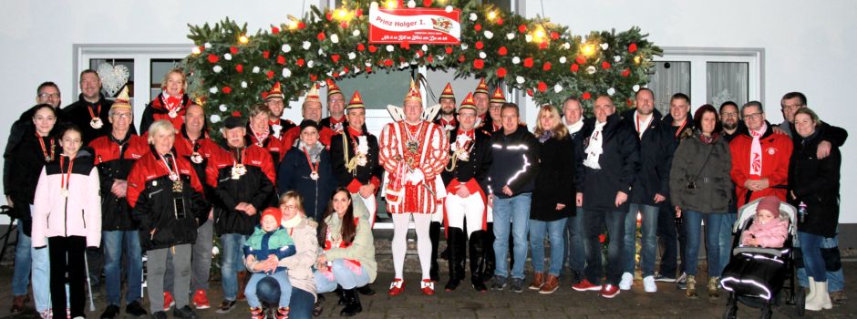 Tradition: Haus vom Ranzeler Prinz Holger I. geschmückt