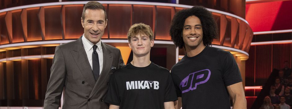 Junger Walsroder beeindruckt Star aus den USA und Moderator Kai Pflaume