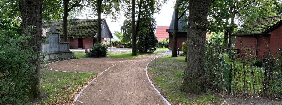 Denkmalplatz und Alte Schule Nottensdorf - Zwischenstand