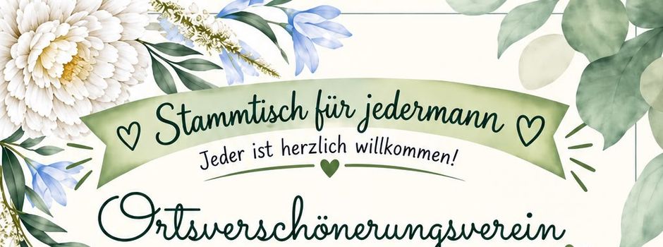 Stammtisch für jedermann – Ortsverschönerungsverein Klanxbüll