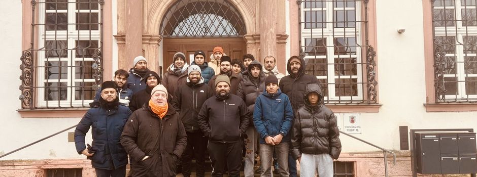 Saubere Stadt zum Jahresbeginn