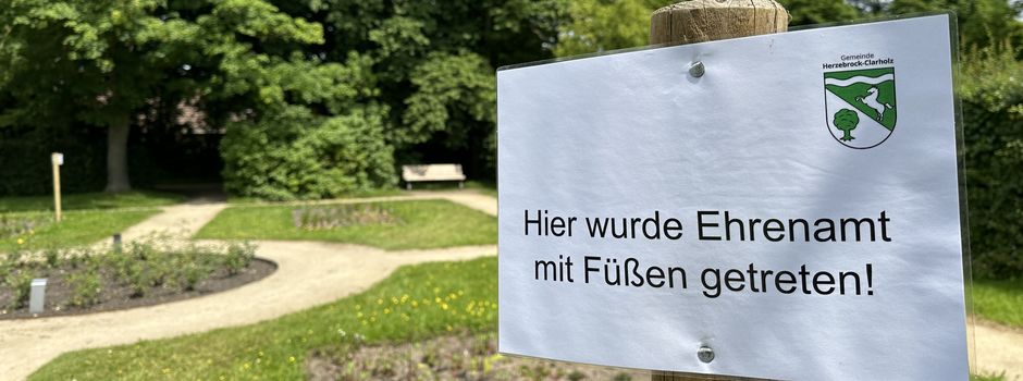 Vandalismus in Herzebrock-Clarholz: Gemeindeverwaltung setzt Belohnung bis zu 2.500 Euro aus