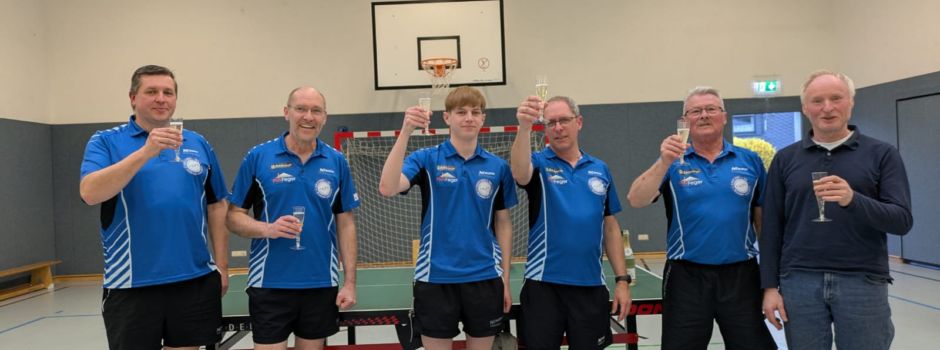 Spielberichte SV Blau Weiß: Tischtennismannschaft erringt Meisterschaft