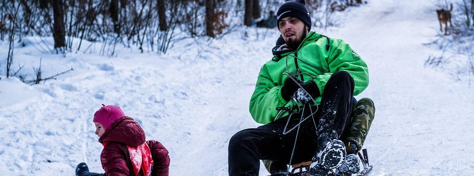 Nachtrodeln am Hamberg in Burg