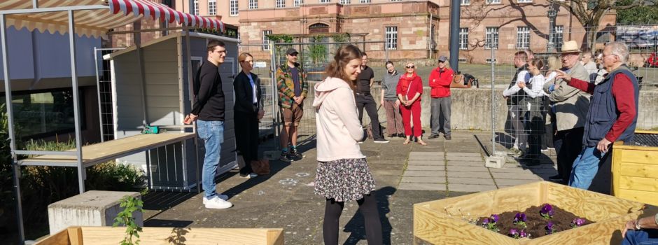 Warum am Wormser Schlossplatz jetzt Gemüsebeete stehen