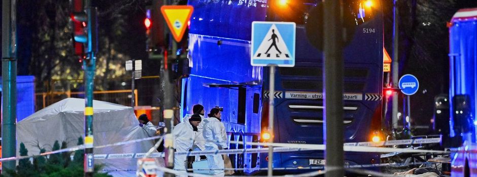 Wohl keine Absicht bei tödlichem Busunglück in Stockholm
