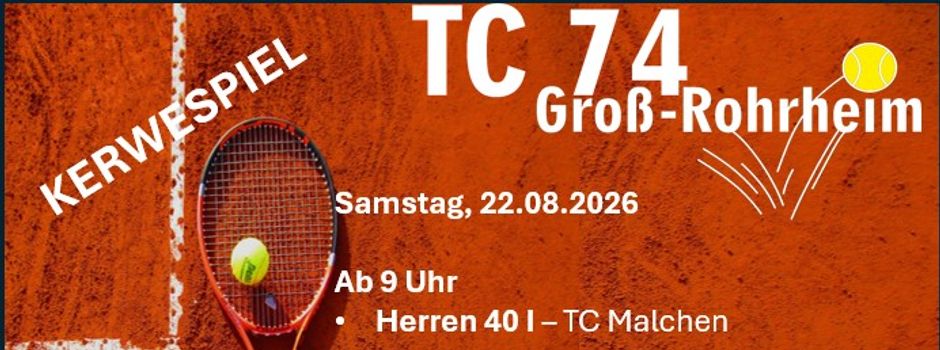 Kerwe-Spiel beim TC