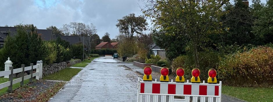 Die hohen Niederschlähe sorgen für hohen Wasserstand im Toft