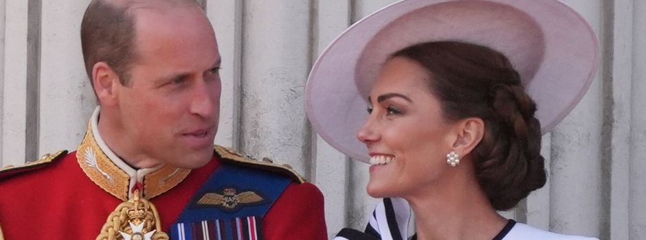 Royale Rückkehr: Lächelnde Kate bei Geburtstagsparade