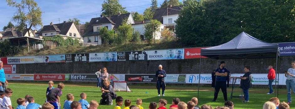 Strahlende Kinderaugen beim Herbstturnier der SpVgg Burgbrohl