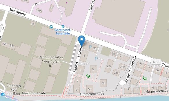 Verkehrsbeschränkungen im Knotenpunkt Steinstraße Ecke Elbblick wegen Deckschichtarbeiten