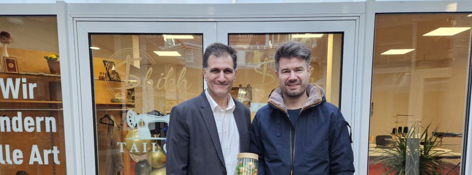 Neueröffnung der Änderungsschneiderei in der Schwanenpassage