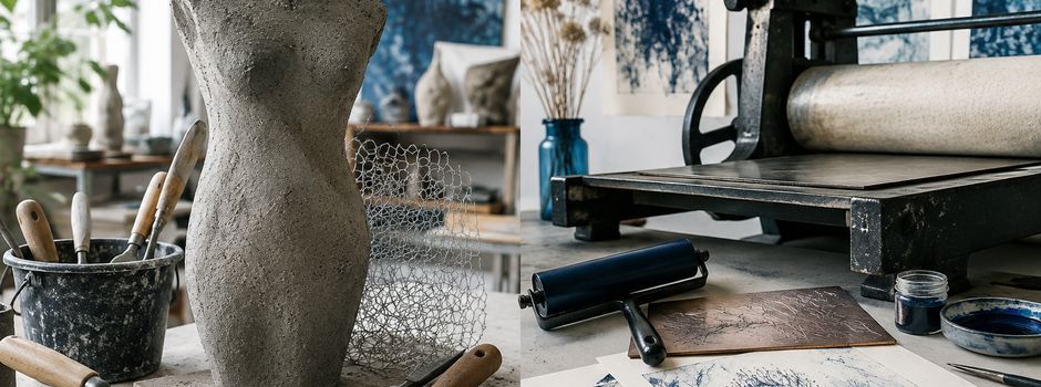 Kreativ im Oktober: Zwei Workshops beim KuK Römerberg