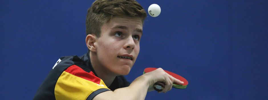 Vielversprechender Jahresauftakt für Niederkassels Tischtennis-Talent Noah Hersel