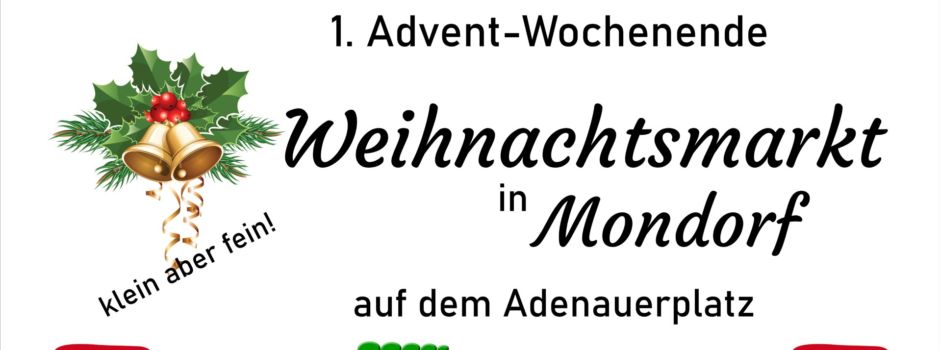 Großer Weihnachtsmarkt in Mondorf