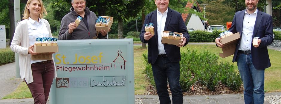 Gemeinde bedankt sich mit Gebäck