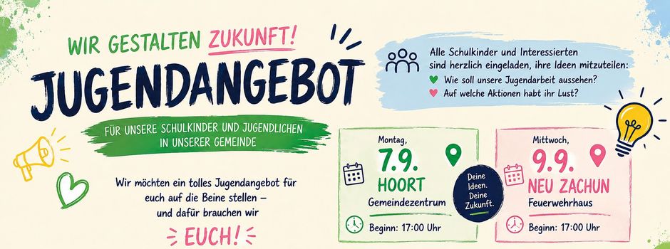 Jugendangebot in 
Hoort & Neu Zachun geplant