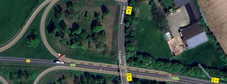 Verschiebung der Baumaßnahme 