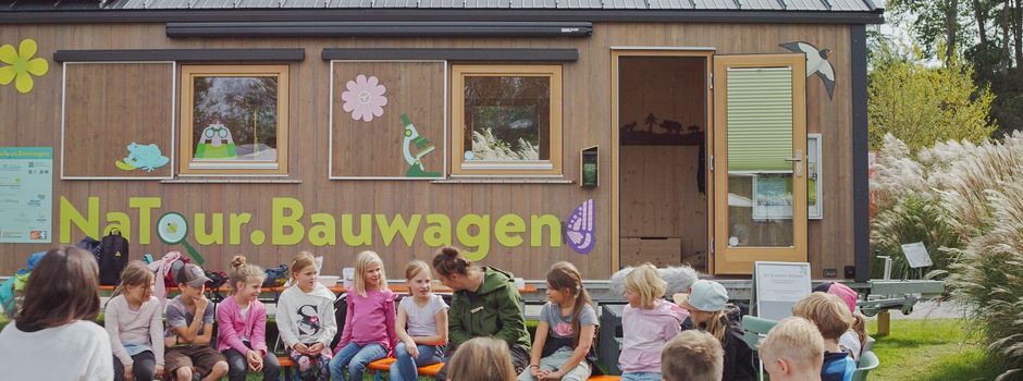 Jetzt das rollende Umweltbildungsmobil „Na.Tour Bauwagen“ für 2027 anfordern!
