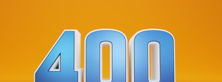 Danke für 400 Follower 