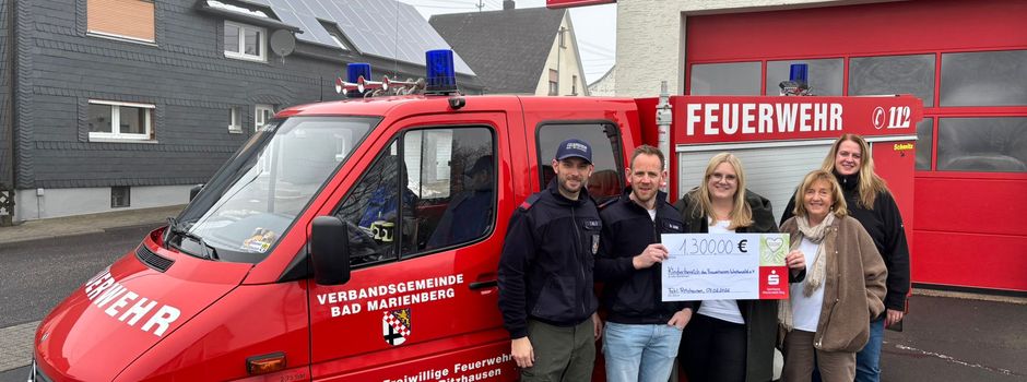 Spendenübergabe „Aktion alter Weihnachtsbaum 2026“