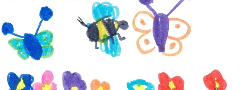 Kita-Kinder stellen Samenbomben her
