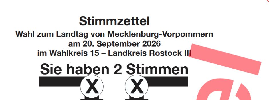 🗳️ Die Landtagswahl in MV