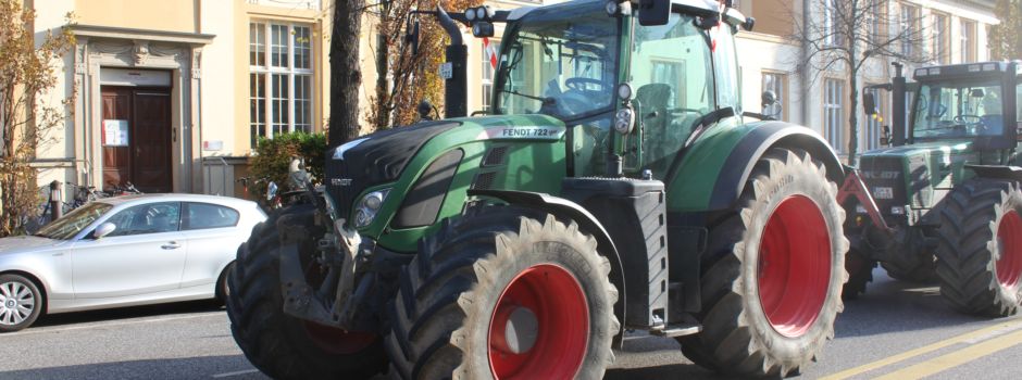 Wegen Bauerndemo: Wiesbadener ÖPNV kommt zum Erliegen