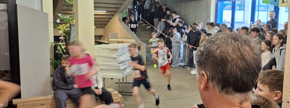 Stark: Treppenlauf am ASG