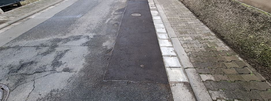 Friedrich-Ebert-Straße: Straßenschäden saniert