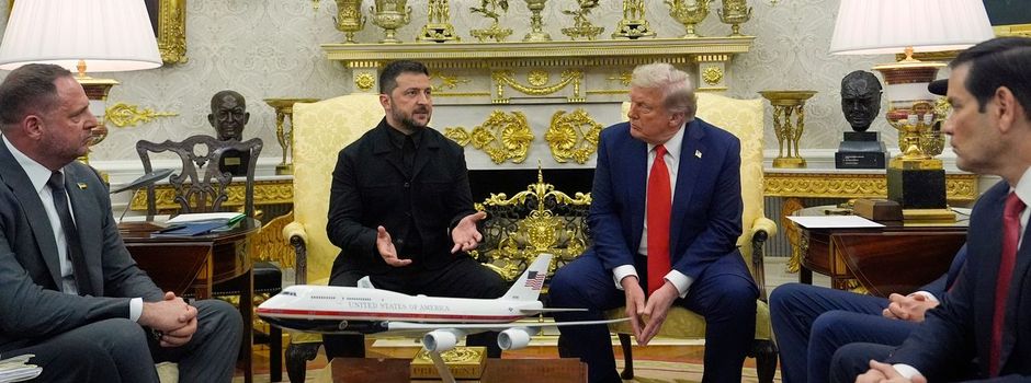 Trump telefoniert mit Putin und empfängt Selenskyj