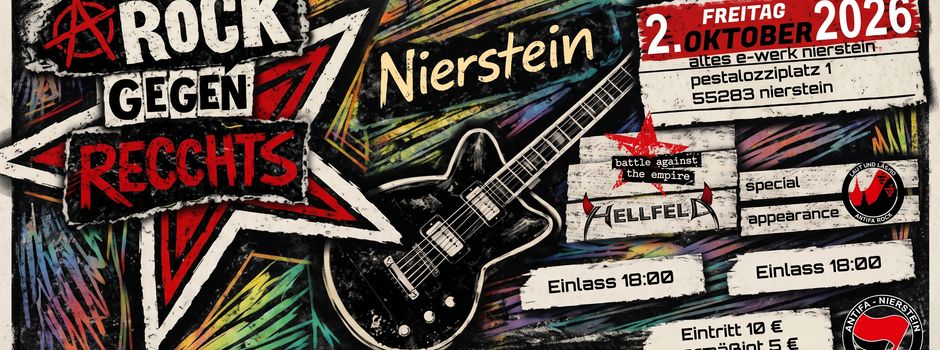Laute Klänge für Toleranz: „Rock gegen Rechts“ eröffnet Saison im Alten E-Werk