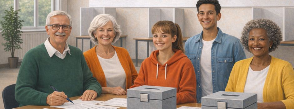 Jetzt Wahlhelfer für die Kommunalwahl werden