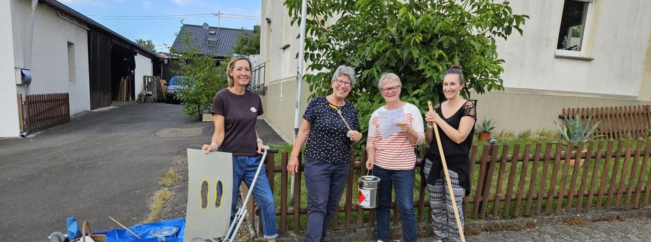 Gelbe Füße in Simmern: Sicherheit für Kinder im Straßenverkehr