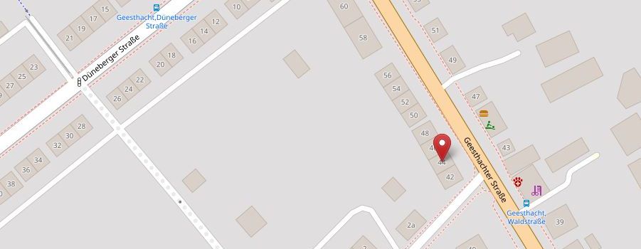 Wasserrohrbruch an der Geesthachter Straße