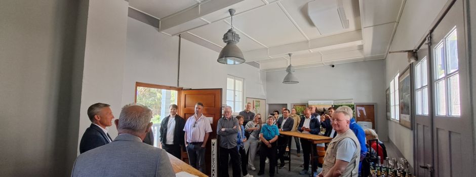 Denkmalgerechte Restaurierung Bahnhof Schopp
